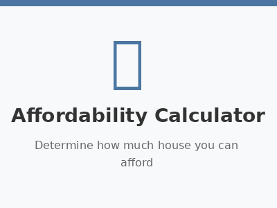 Affordability Calculator